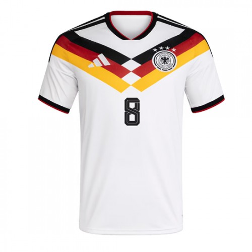 Tyskland Leon Goretzka #8 Replika Hemmatröja VM 2026 Kortärmad